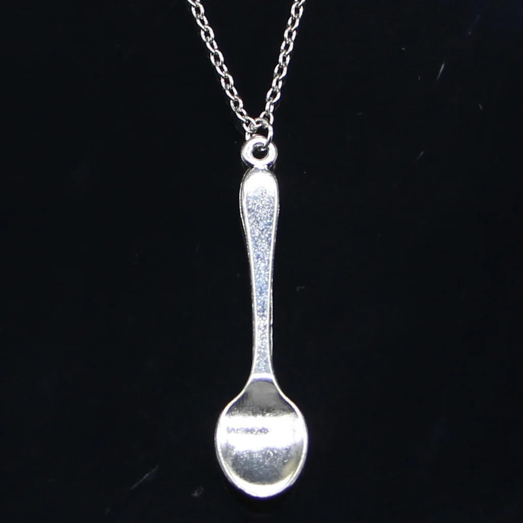 New Fashion Necklace 54mm spoon Pendants Short Long Women Men Colar Gift Jewelry Choker
New Fashion Necklace 54mm spoon Pendants Short Long Women Men Colar Gift Jewelry Choker