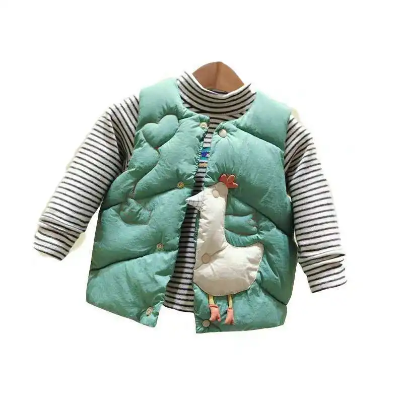 2020 Toddler Boy Girl Vest Autumn Winter Cartoon Baby Vests Jacket Cotton warm kids Outerwear infant Clothes children clothing
2020 Toddler Boy Girl Vest Autumn Winter Cartoon Baby Vests Jacket Cotton warm kids Outerwear infant Clothes children clothing