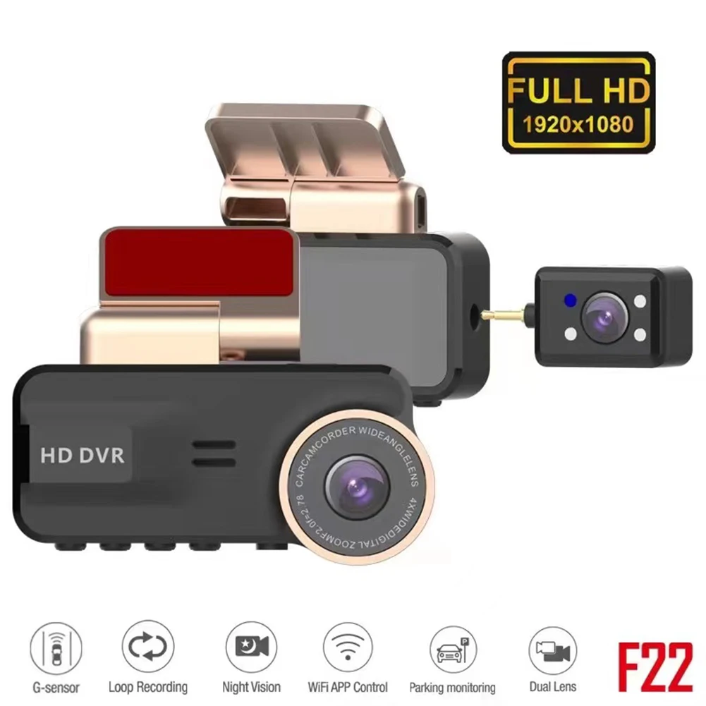 1080P HD DVR Автомобильный видеорегистратор с камерой авто вождения WiFi широкоугольный монитор записи G-сенсор 3.16 дюймов ночное видение
1080P HD DVR Автомобильный видеорегистратор с камерой авто вождения WiFi широкоугольный монитор записи G-сенсор 3.16 дюймов ночное видение