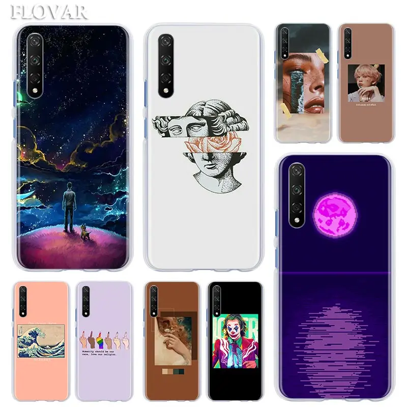 Чехол для телефона Huawei Y5p Y6p Y8s Y8p Y5 Y6 Y7 Y9 Prime Honor 8X 9X 8A 9A 9S 9C 10i крышка большое арт