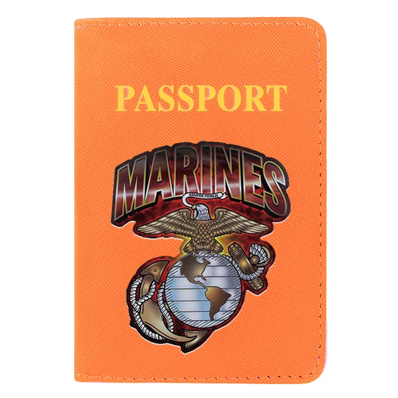 Fashion American MARINES Design Printing Women Men Passport Cover Pu Leather Travel ID Credit Card Holder Pocket Wallet Bags
Fashion American MARINES Design Printing Women Men Passport Cover Pu Leather Travel ID Credit Card Holder Pocket Wallet Bags