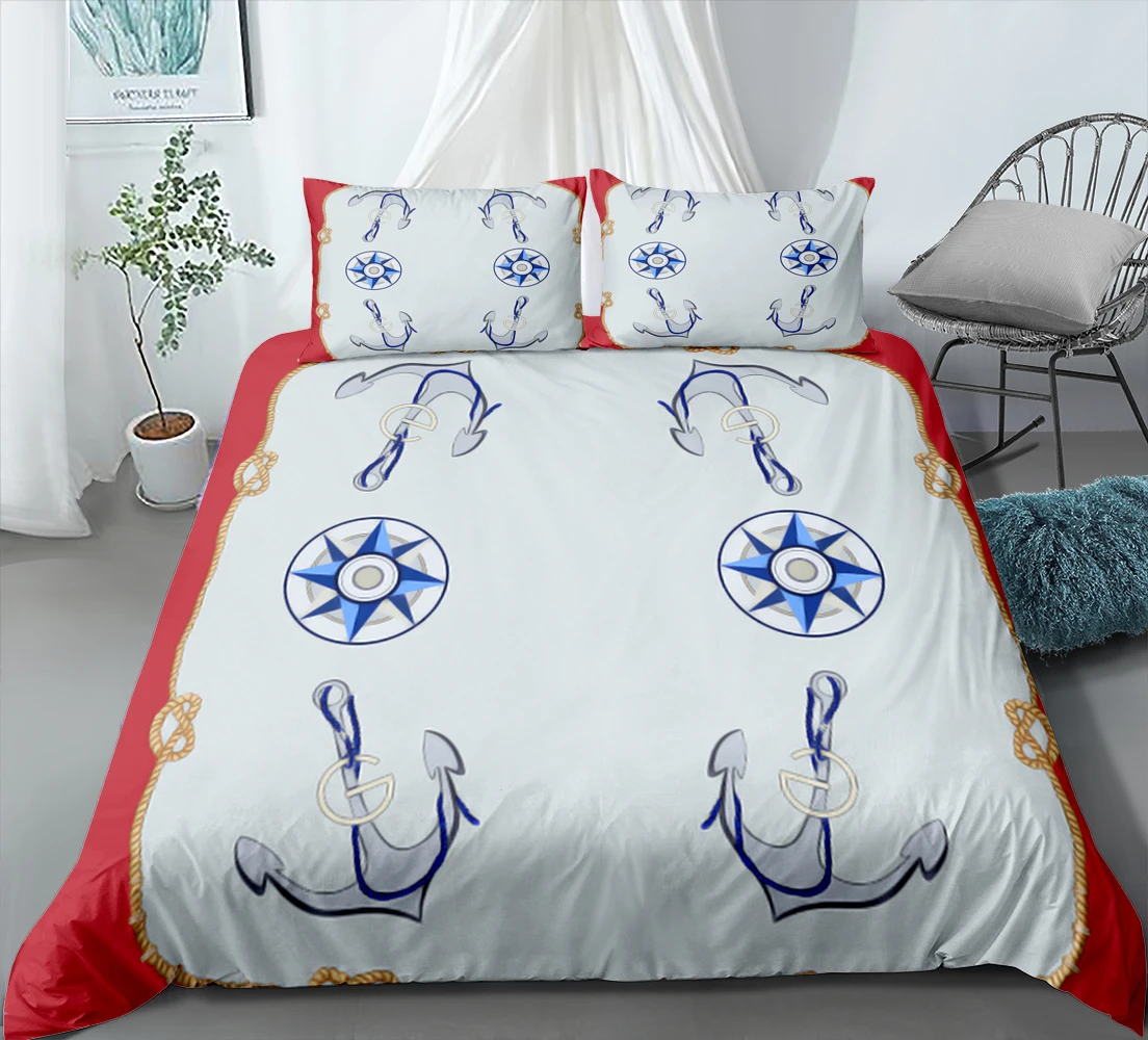 Комплект постельного белья из 3 предметов, постельное белье в морском стиле комплектов, с 3D-принтом, с компасом, домашний текстиль, пододеяль... 
Комплект постельного белья из 3 предметов, постельное белье в морском стиле комплектов, с 3D-принтом, с компасом, домашний текстиль, пододеяль...