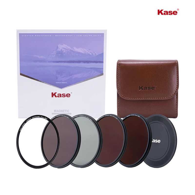 Skyeye Magnetic Professional ND Kit 67mm (CPL/ND8/ND64/ND1000/adapter ring/filter bag/front lens cap) 
Skyeye Magnetic Professional ND Kit 67mm (CPL/ND8/ND64/ND1000/adapter ring/filter bag/front lens cap)