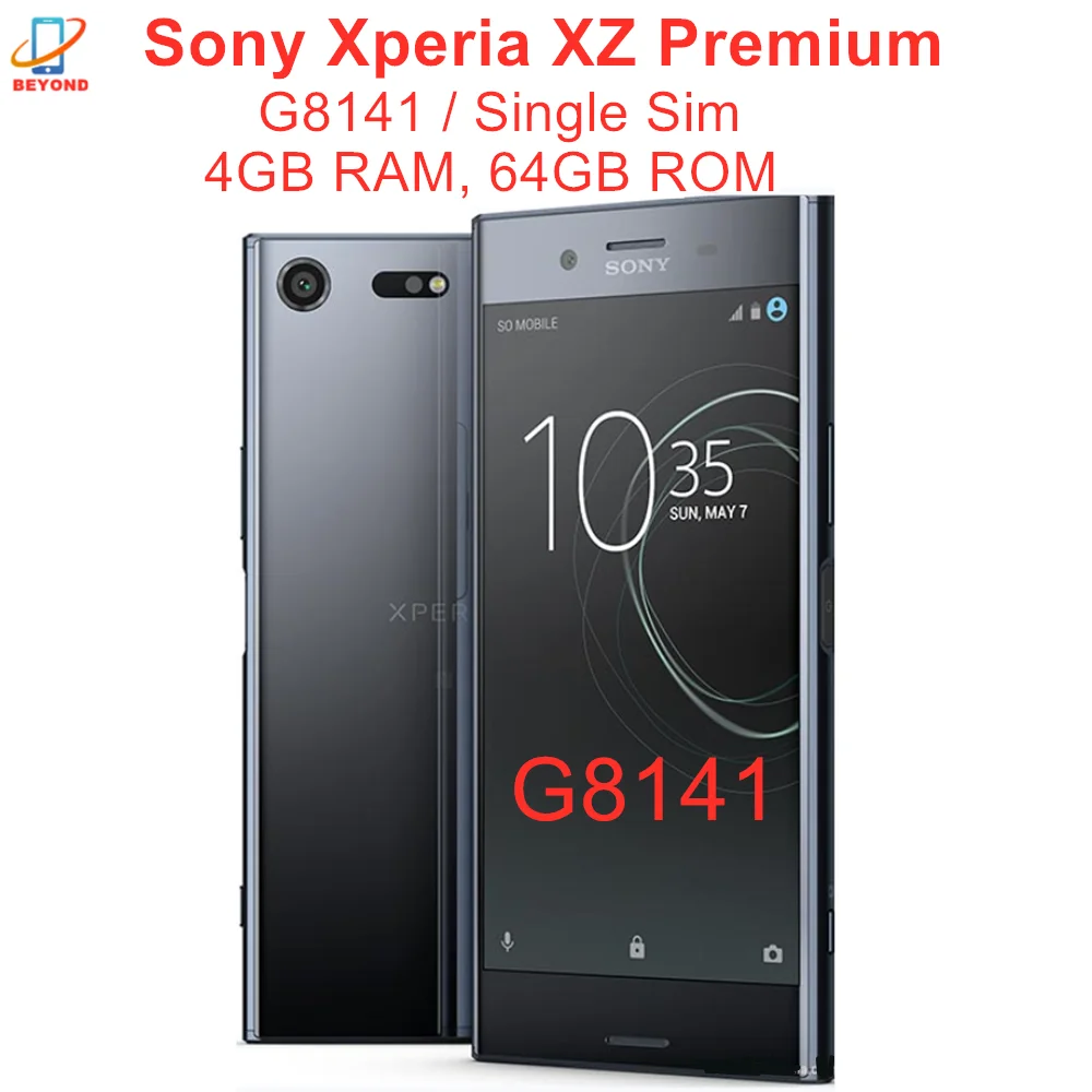 

Sony Xperia XZ Premium G8141 Octa Core RAM 4GB ROM 64GB 13MP&19MP 5.46" Snapdragon 835 NFC Original Unlocked LTE Mobile Phone