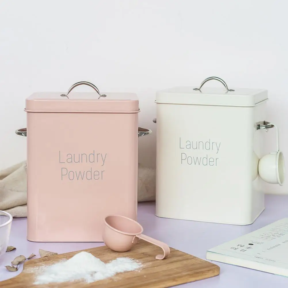 NEW Nordic Style Washing Powder Bucket Washing Powder Box Can Hold 3 KG Small 2.5kg Rice Bucket 5 KG
NEW Nordic Style Washing Powder Bucket Washing Powder Box Can Hold 3 KG Small 2.5kg Rice Bucket 5 KG