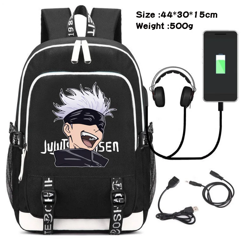 Anime Jujutsu Kaisen Backpack Unisex Travel Laptop Rucksack Cartoon Shoulder Bag For Boys Girls Bookbags
Anime Jujutsu Kaisen Backpack Unisex Travel Laptop Rucksack Cartoon Shoulder Bag For Boys Girls Bookbags