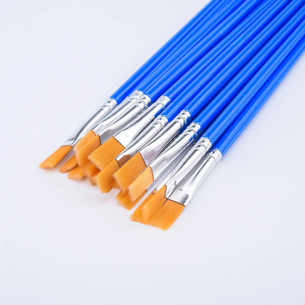 100 Pcs Flat Paint Brushes, Small Brush Bulk for Detail Painting Nylon Hair Oil Paint Brush
100 Pcs Flat Paint Brushes, Small Brush Bulk for Detail Painting Nylon Hair Oil Paint Brush