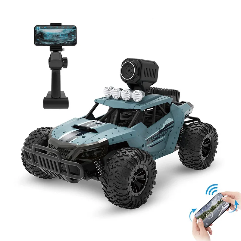 RC Offroad Car With 720P HD FPV Camera 2WD 2.4GHz New Climbing Vehicle With Phone App Remote Control Truck For Kids Toys Boys
RC Offroad Car With 720P HD FPV Camera 2WD 2.4GHz New Climbing Vehicle With Phone App Remote Control Truck For Kids Toys Boys