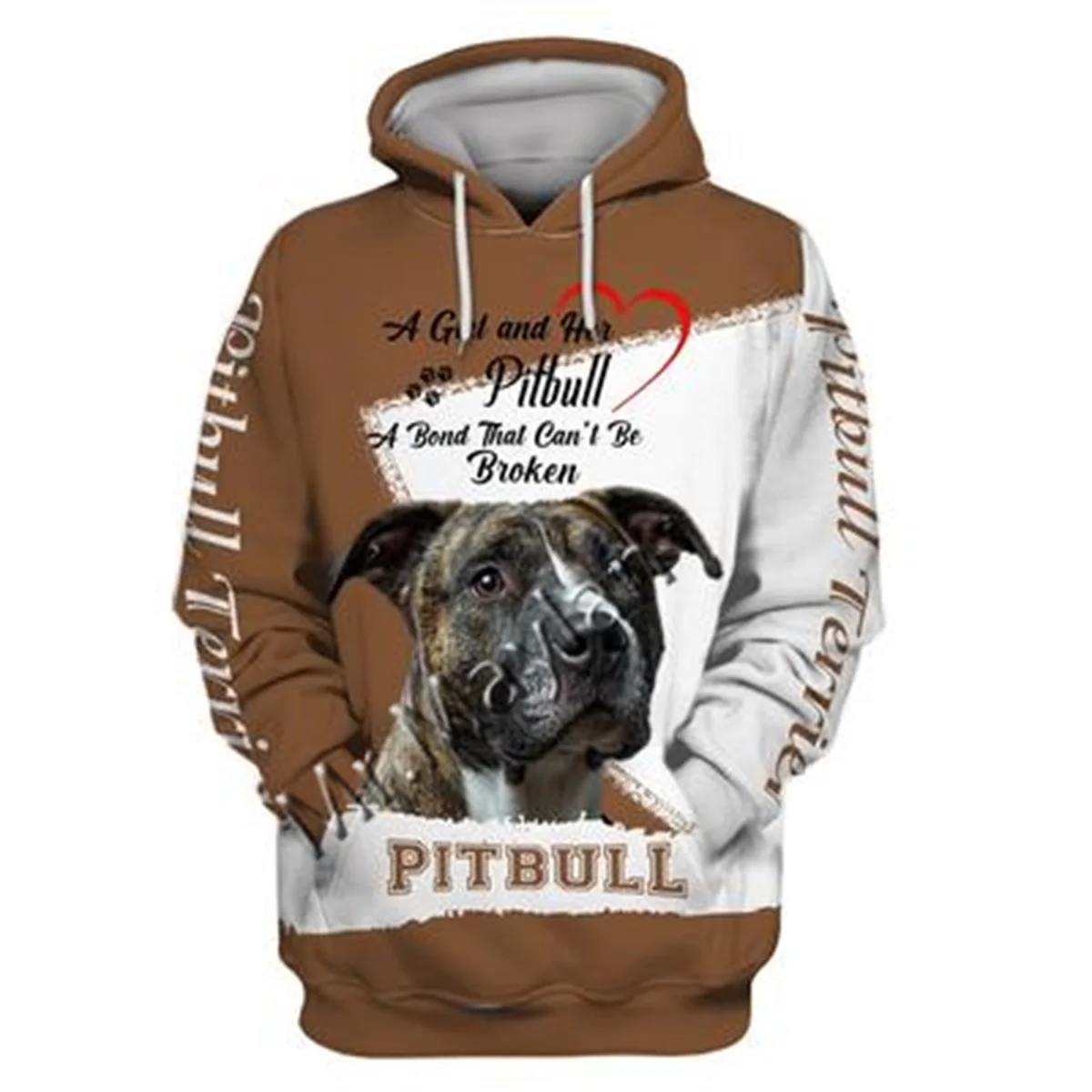 2021 Fashion Animal Pit Bull 3D Printed Hoodie Men Women Casual Pet Dog Designs Hooded Oversized Hooded Coat Drop Shipping WQ-71
2021 Fashion Animal Pit Bull 3D Printed Hoodie Men Women Casual Pet Dog Designs Hooded Oversized Hooded Coat Drop Shipping WQ-71