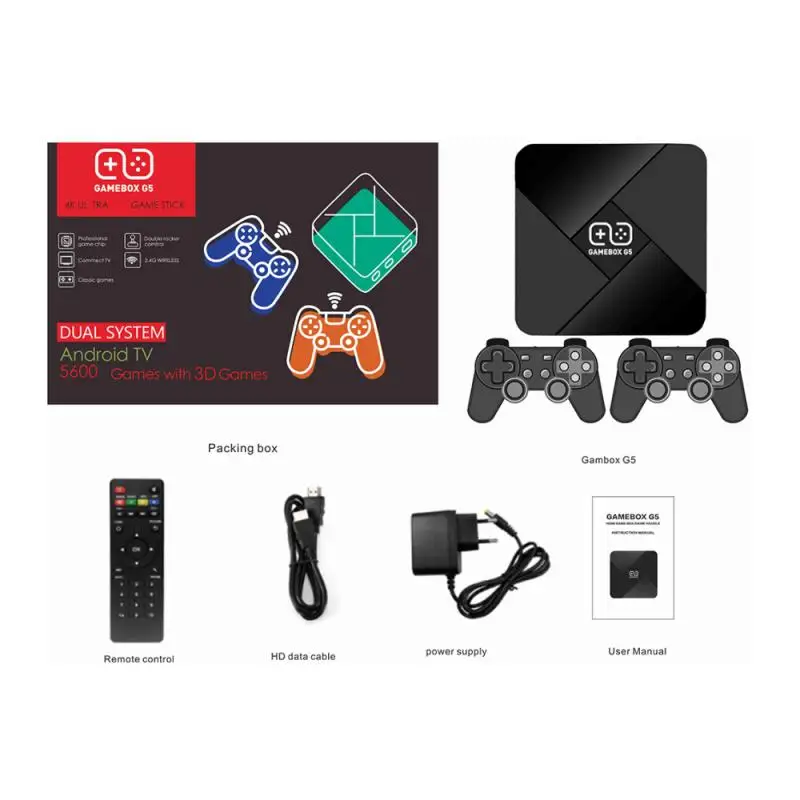 2021 New Game Box WiFi 4K Video Console Emulator 6000+ Games Retro TV Box Video Game Player For PS1 / PSP / SFC / N64
2021 New Game Box WiFi 4K Video Console Emulator 6000+ Games Retro TV Box Video Game Player For PS1 / PSP / SFC / N64