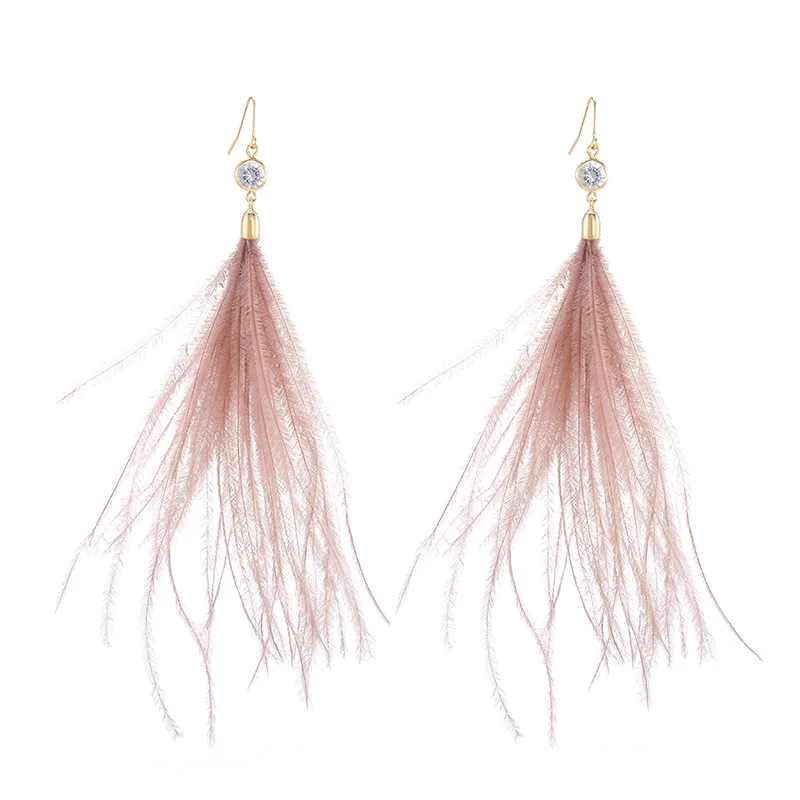2020 New Trendy Tassel Feather Dangle Earrings for Women Retro Transparent crystal Earrings Female Jewellery Accessories
2020 New Trendy Tassel Feather Dangle Earrings for Women Retro Transparent crystal Earrings Female Jewellery Accessories