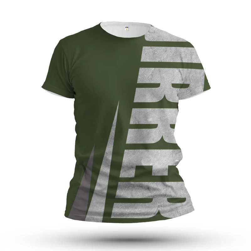 Retro Loose Round Neck Street Culture Short-sleeved English Letters 3D Printing Men's T-shirt High-quality Fabric
Retro Loose Round Neck Street Culture Short-sleeved English Letters 3D Printing Men's T-shirt High-quality Fabric