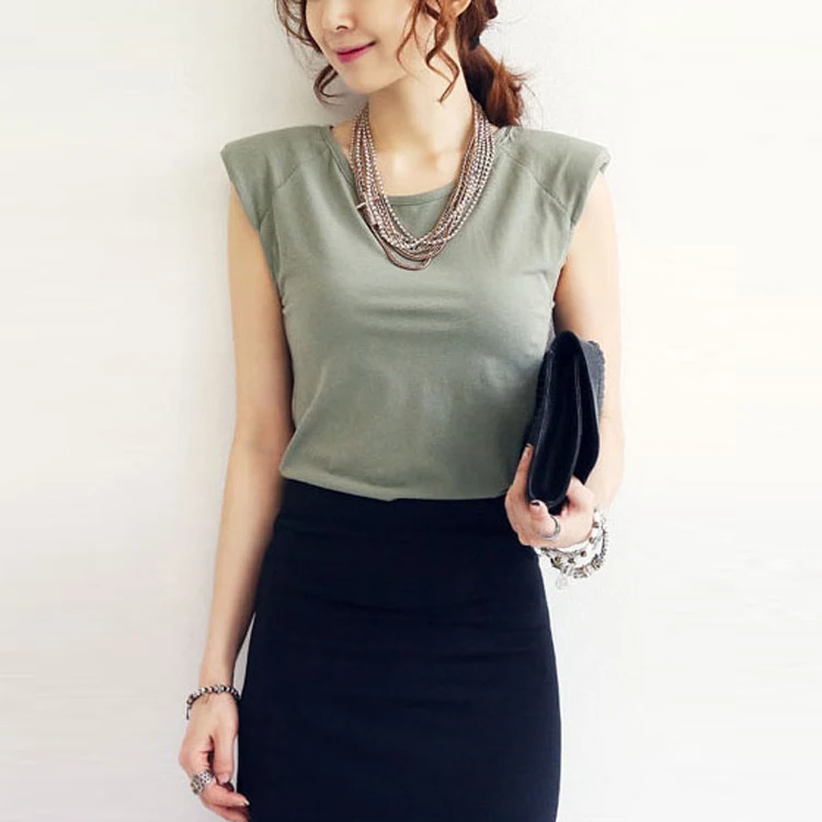 Summer Sleeveless Top Female O Neck White Green Women Blouse Shirt Ladies Loose solid Chic Casual Blouses Black 2020 Cotton
Summer Sleeveless Top Female O Neck White Green Women Blouse Shirt Ladies Loose solid Chic Casual Blouses Black 2020 Cotton