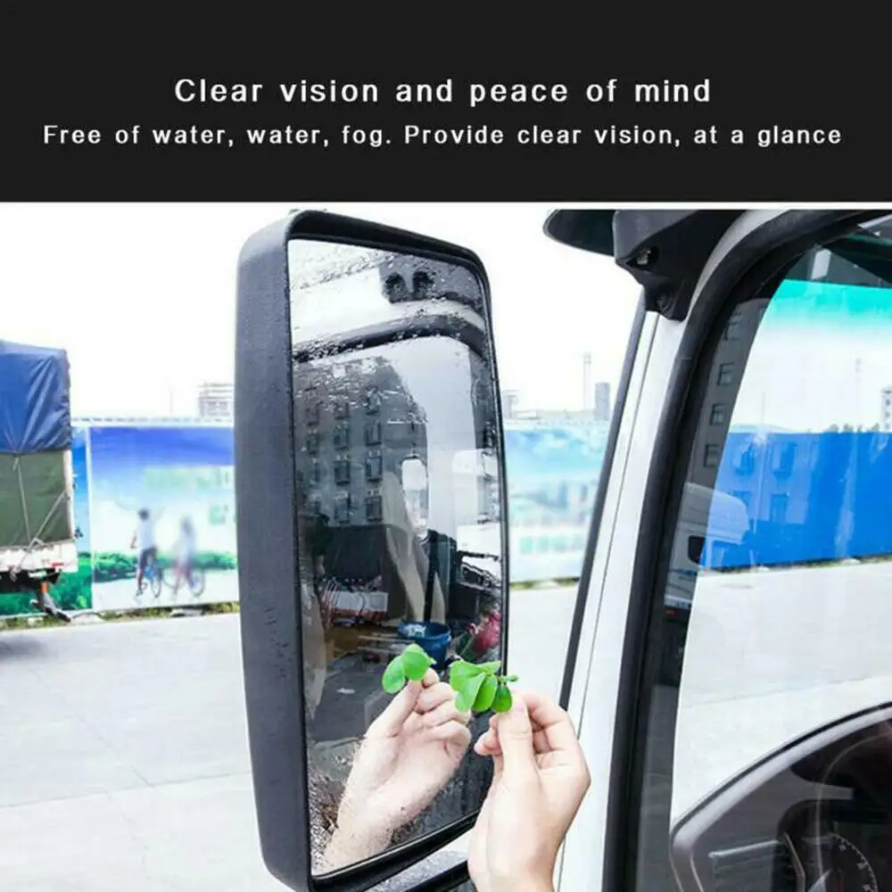 17*20cm Truck Car Rear View Mirror Side Anti Fog Rainproof Film Nano Coating
17*20cm Truck Car Rear View Mirror Side Anti Fog Rainproof Film Nano Coating