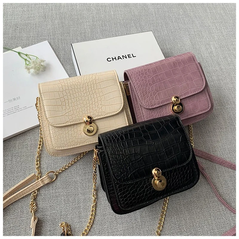 Mini Stone Pattern PU Leather Crossbody Bags For Women 2020 Branded Chain Shoulder Handbags Women's Trend Vintage Hand Bag
Mini Stone Pattern PU Leather Crossbody Bags For Women 2020 Branded Chain Shoulder Handbags Women's Trend Vintage Hand Bag