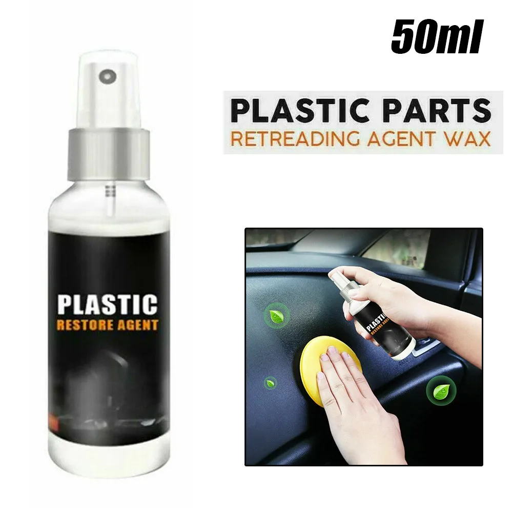 50/30ml Plastic Parts Retreading Restore Agent Wax Instrument Wax Reducing Agent Leather Automotive Interior Coating Agent Produ
50/30ml Plastic Parts Retreading Restore Agent Wax Instrument Wax Reducing Agent Leather Automotive Interior Coating Agent Produ