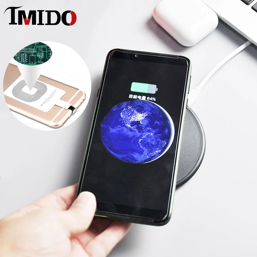 10 Вт быстрая лучшая Беспроводная зарядная площадка для xiaomi 9T 8 samsung A50 A70 умная