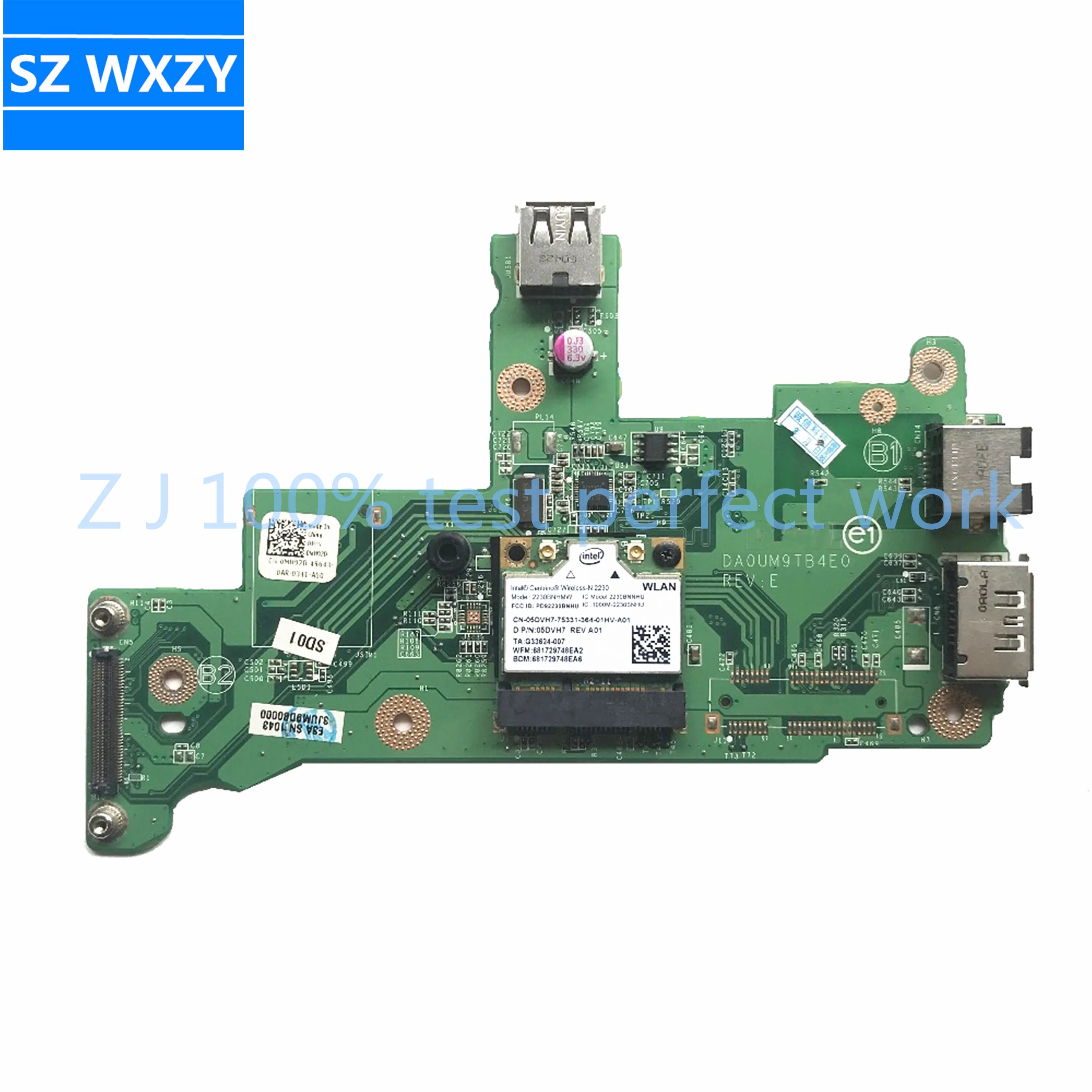 Оригинал для DELL 17R N7010 Ethernet USB WLAN плата MH92D 0MH92D CN-0MH92D DA0UM9TB4E0 100% проверенная Быстрая