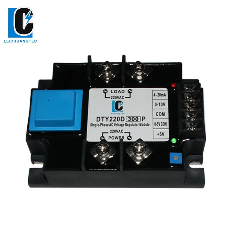 300A single phase ac voltage regulator module SCR,SSR 4-20mA,0-10V,potentiometer control
300A single phase ac voltage regulator module SCR,SSR 4-20mA,0-10V,potentiometer control