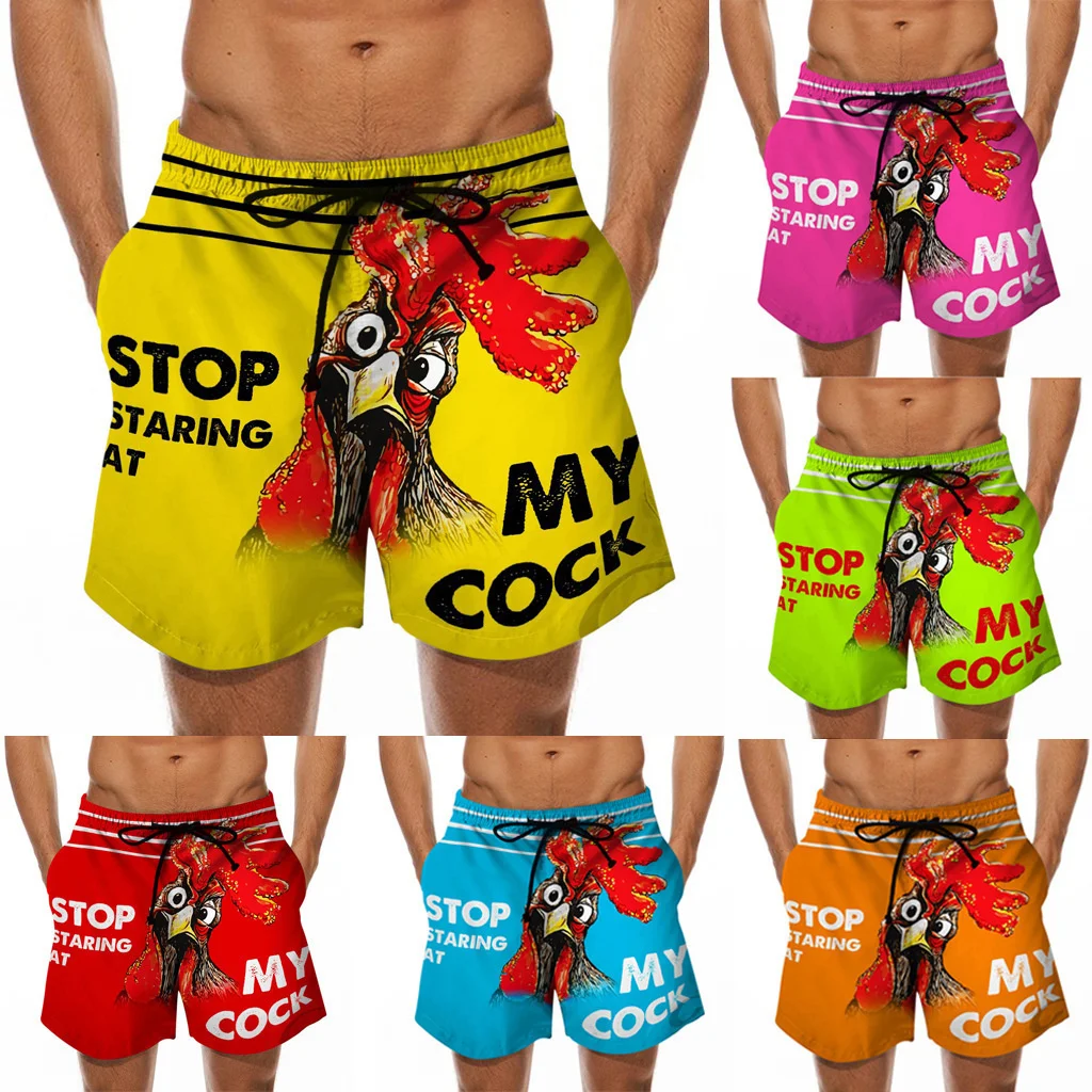 2021 Men's Beach Pants Funny 3d Turkey Head Printed Swimming Trunks Spoof Banana Pattern Shorts
2021 Men's Beach Pants Funny 3d Turkey Head Printed Swimming Trunks Spoof Banana Pattern Shorts