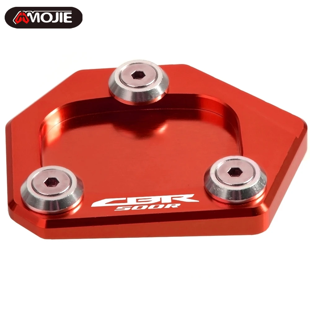 CNC Aluminum Motorcycle Side Stand Enlarger Kickstand Enlarge Plate Pad Accessories For honda cbr500r cbr 500r 2013 2014 2015
CNC Aluminum Motorcycle Side Stand Enlarger Kickstand Enlarge Plate Pad Accessories For honda cbr500r cbr 500r 2013 2014 2015