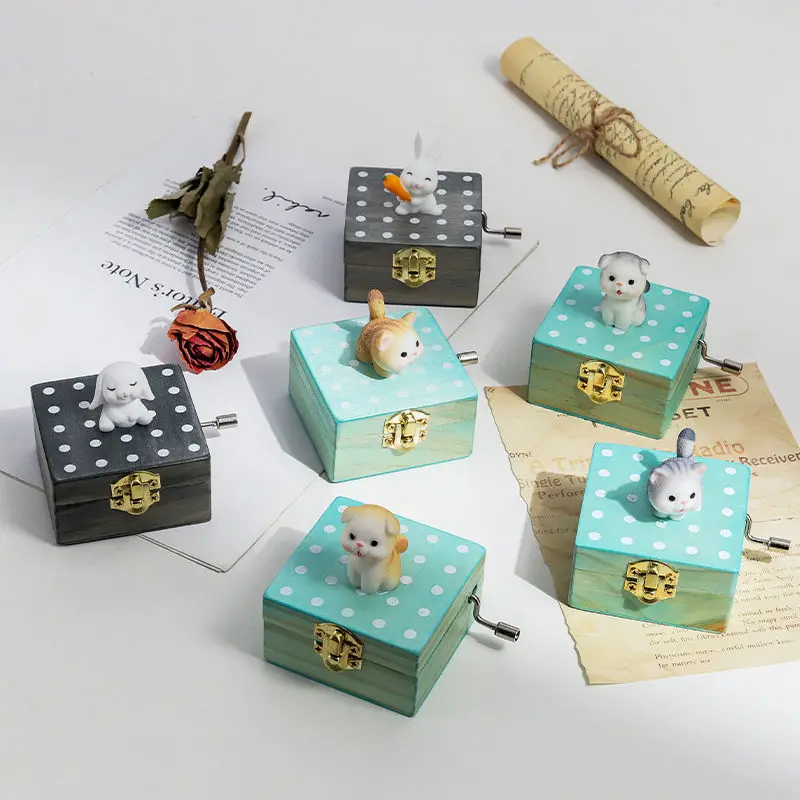 Hand-Cranked Music Box Little Girl Birthday Gift Send Girls Octave Box Creative Children Christmas Gifts Home Office Decoration
Hand-Cranked Music Box Little Girl Birthday Gift Send Girls Octave Box Creative Children Christmas Gifts Home Office Decoration