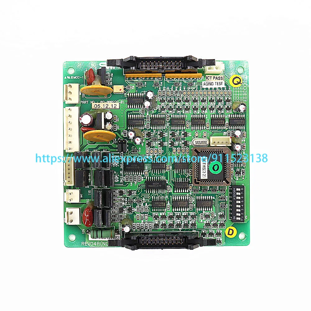 Вышивальная машина SWF Sunstar, Подлинная, в хорошем состоянии, карточка управления головкой, BD-000222-01 REV04A (NC-THS) для серии SWF, D, G