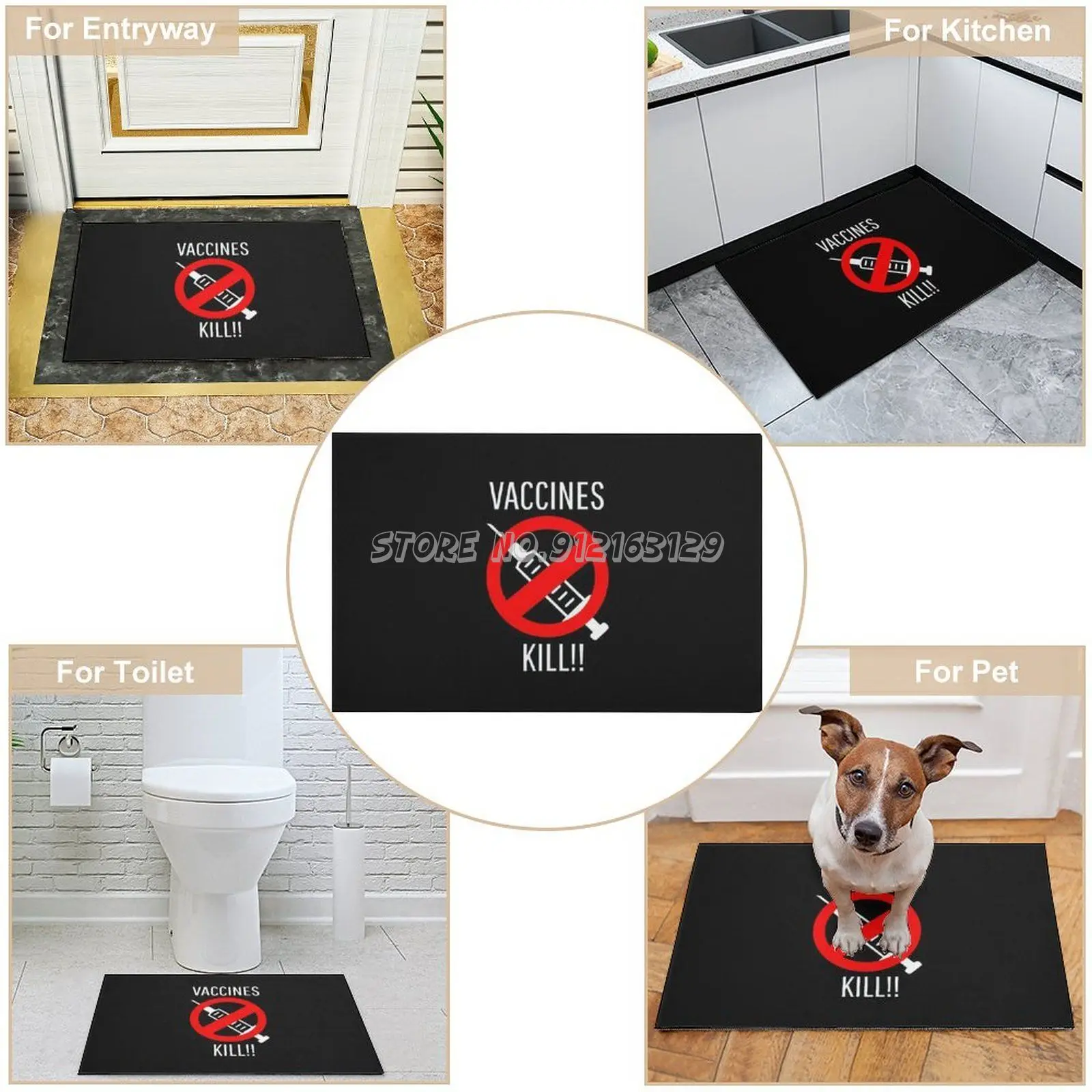 with Statement Vaccine Kill Doormat Printed Doormat Entrance Mats Carpet Living Room Bedroom Absorbent Door Mat 19 Statement Pho 
with Statement Vaccine Kill Doormat Printed Doormat Entrance Mats Carpet Living Room Bedroom Absorbent Door Mat 19 Statement Pho