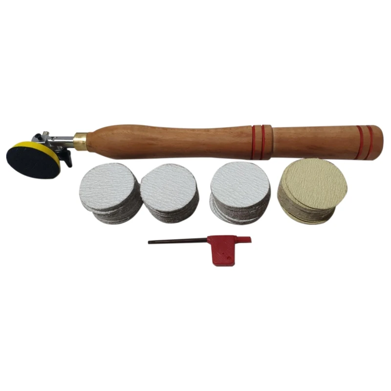 Wooden Bowl Sander Sanding Tool with Sanding Disc, Used for Woodworking Wood Turning Knife on Lathe
Wooden Bowl Sander Sanding Tool with Sanding Disc, Used for Woodworking Wood Turning Knife on Lathe