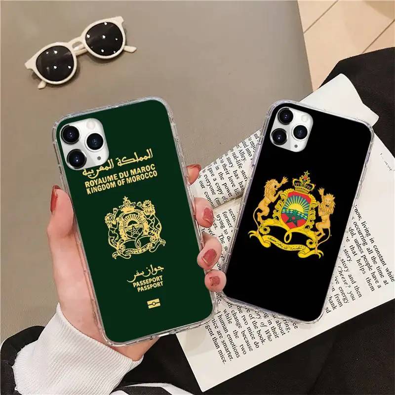 Morocco Flag Coat of Arms Symbol Phone Case for IPhone 11 12 13 Mini Pro XS MAX 8 7 Plus X Se2020 XR Coque Funda Cover Marokko
Morocco Flag Coat of Arms Symbol Phone Case for IPhone 11 12 13 Mini Pro XS MAX 8 7 Plus X Se2020 XR Coque Funda Cover Marokko