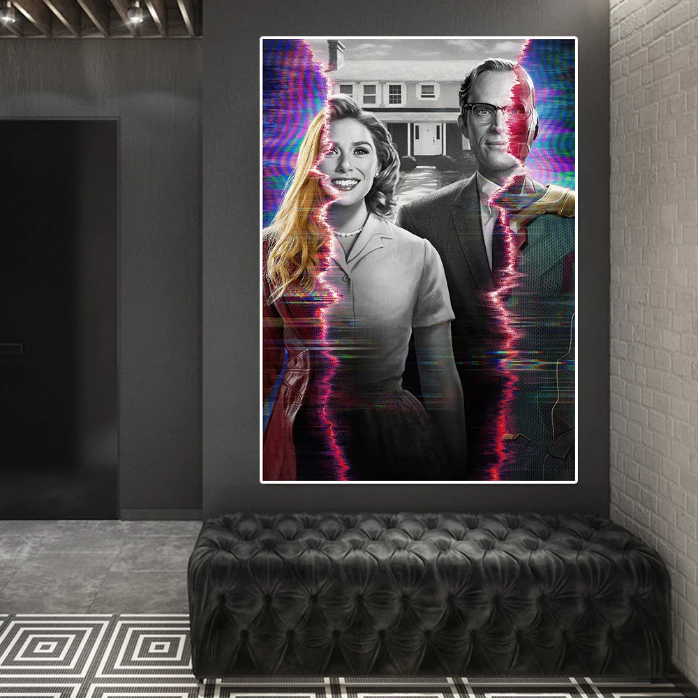 Постер для телевизионной серии Marvel с супергероями, постер, Картина на холсте Мстители, декор для гостиной, детской комнаты, настенный постер...
Постер для телевизионной серии Marvel с супергероями, постер, Картина на холсте Мстители, декор для гостиной, детской комнаты, настенный постер...