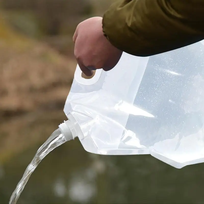 Foldable PVC Water Bag Tasteless Safety Seal Portable Drinking Water Container Survival Storage Bag for Camping Hiking 5L 10L
Foldable PVC Water Bag Tasteless Safety Seal Portable Drinking Water Container Survival Storage Bag for Camping Hiking 5L 10L