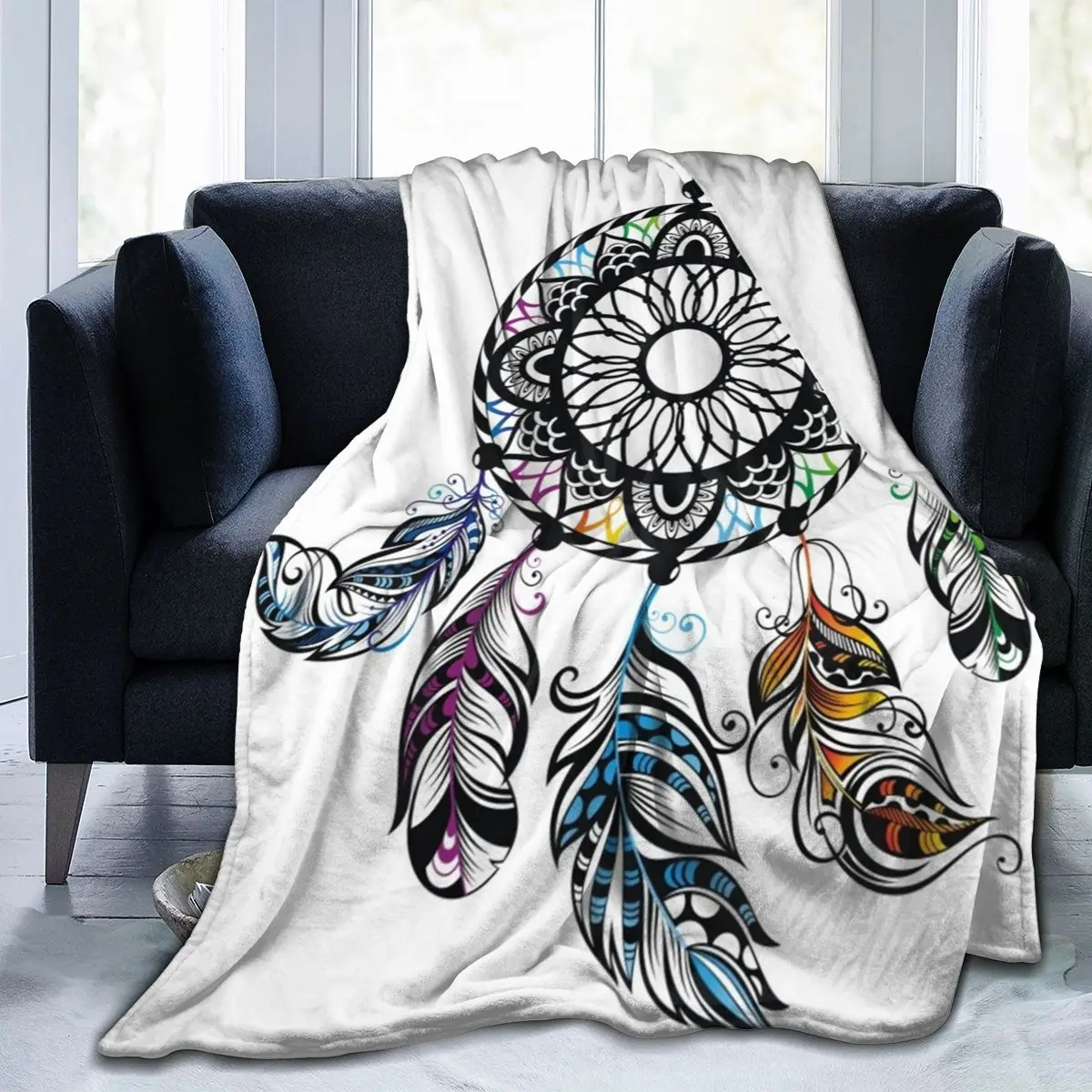 Colorful Dreamcatcher Hippie Bohemian Super Soft Fleece Throw Blanket Dropship New 3D Printing Flannel Lightweight Wholesale
Colorful Dreamcatcher Hippie Bohemian Super Soft Fleece Throw Blanket Dropship New 3D Printing Flannel Lightweight Wholesale