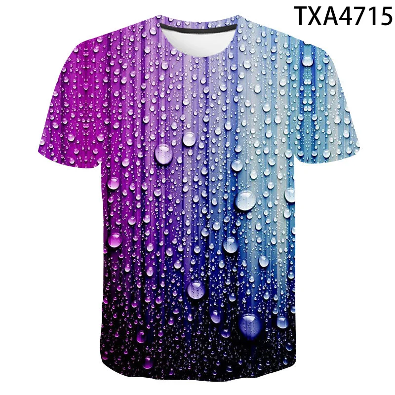 Water Drop 2020 Summer 3D T shirt Casual Boy Girl Kids Fashion Streetwear Men Women Children Printed T-shirt Cool Tops Tee
Water Drop 2020 Summer 3D T shirt Casual Boy Girl Kids Fashion Streetwear Men Women Children Printed T-shirt Cool Tops Tee