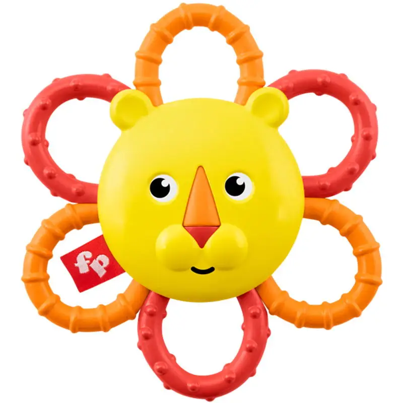 Fisher-Price Teether Tunes Lion Animal-Themed Teething Toy for Baby Ages 3 Months and Older Baby Grasp Toys
Fisher-Price Teether Tunes Lion Animal-Themed Teething Toy for Baby Ages 3 Months and Older Baby Grasp Toys