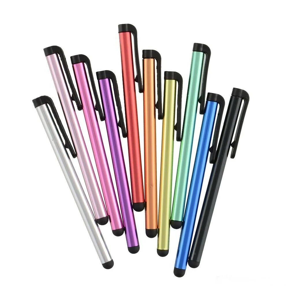 10Pcs Universal Colorful Alumina Stylus Pen Touch Screen Pencil For iPad Phone Tablet Touch Pen Stylus Protective Sleeve Cover
10Pcs Universal Colorful Alumina Stylus Pen Touch Screen Pencil For iPad Phone Tablet Touch Pen Stylus Protective Sleeve Cover