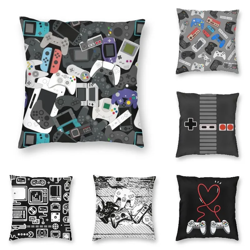 Геймерский контроллер, наволочка для диванной подушки, винтажная наволочка для видеоигр, домашний декор
Геймерский контроллер, наволочка для диванной подушки, винтажная наволочка для видеоигр, домашний декор