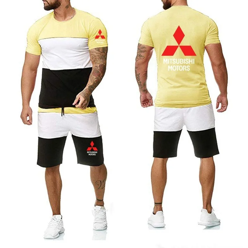 New 2021 Summer Mens suits for Mitsubishi Car Logo Printed Casual Gradient High Quality Men's T-Shirt Pants Suit 2Pcs Y3
New 2021 Summer Mens suits for Mitsubishi Car Logo Printed Casual Gradient High Quality Men's T-Shirt Pants Suit 2Pcs Y3