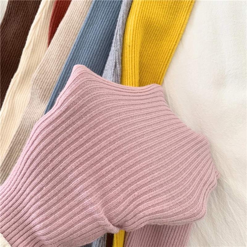 Pullovers Womens Autumn Elegant Slim O-Neck Long Sleeve All-match Knitted Casual Female Pure Color Stretchable Soft Quality Chic
Pullovers Womens Autumn Elegant Slim O-Neck Long Sleeve All-match Knitted Casual Female Pure Color Stretchable Soft Quality Chic