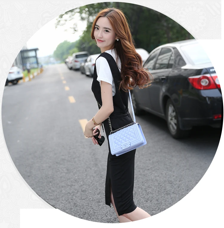 Europe in the summer of 2016 suit women dress printing T two-piece dress harness straps of the dress suit
Europe in the summer of 2016 suit women dress printing T two-piece dress harness straps of the dress suit
