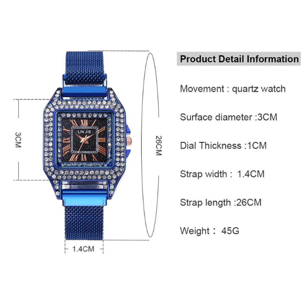 2020 Fashion Watch Men Luxury Square Case Magnet Buckle Watch Quartz Wrist Watch Fashion Watch reloj hombre L58
2020 Fashion Watch Men Luxury Square Case Magnet Buckle Watch Quartz Wrist Watch Fashion Watch reloj hombre L58