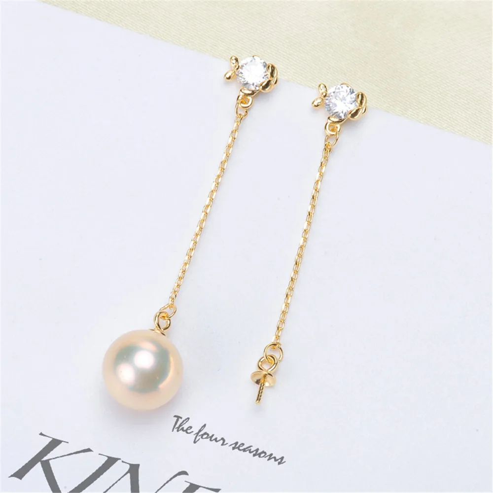 925 Sterling Silver Plating Earrings Pearl Earrings Accessories Findings Earrings Jewelry Parts Fittings Mountings DIY Girl Gift
925 Sterling Silver Plating Earrings Pearl Earrings Accessories Findings Earrings Jewelry Parts Fittings Mountings DIY Girl Gift