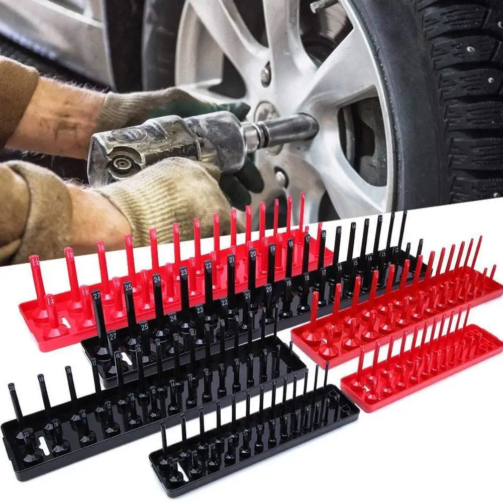 1Pcs Socket Organizer Sleeve Holder Garage Storage Plastic Home Organizer Tool Rack Tool Metric SAE Tray X4E1
1Pcs Socket Organizer Sleeve Holder Garage Storage Plastic Home Organizer Tool Rack Tool Metric SAE Tray X4E1