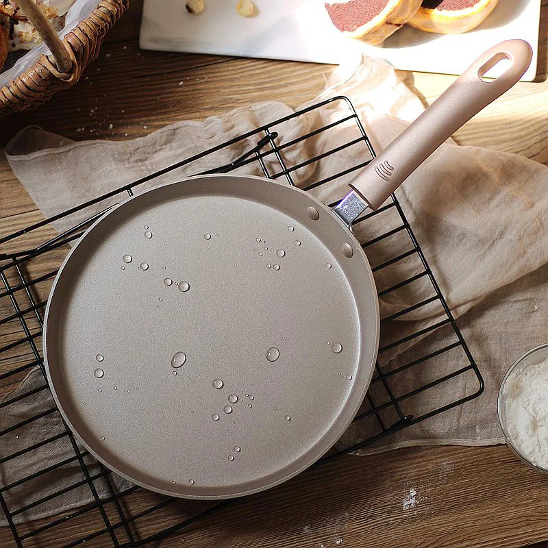 Round Frying Pan Stainless Steel Pot Non Stick Saucepan Pancake Maker Crepe Pan Egg Tools Utensilios Home Kitchenware EF50JG
Round Frying Pan Stainless Steel Pot Non Stick Saucepan Pancake Maker Crepe Pan Egg Tools Utensilios Home Kitchenware EF50JG