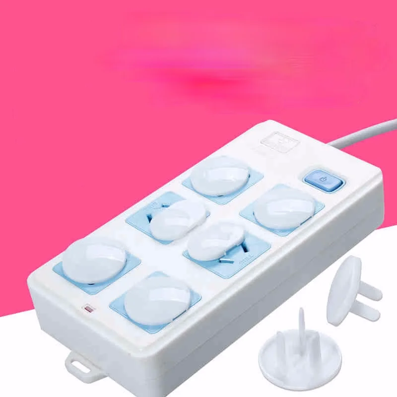 60 Pcs EU Baby Safety Electrical Outlet Cover Anti Electric Shock Rotate Socket Protection Plug Protector Kid Power Socket Guard
60 Pcs EU Baby Safety Electrical Outlet Cover Anti Electric Shock Rotate Socket Protection Plug Protector Kid Power Socket Guard