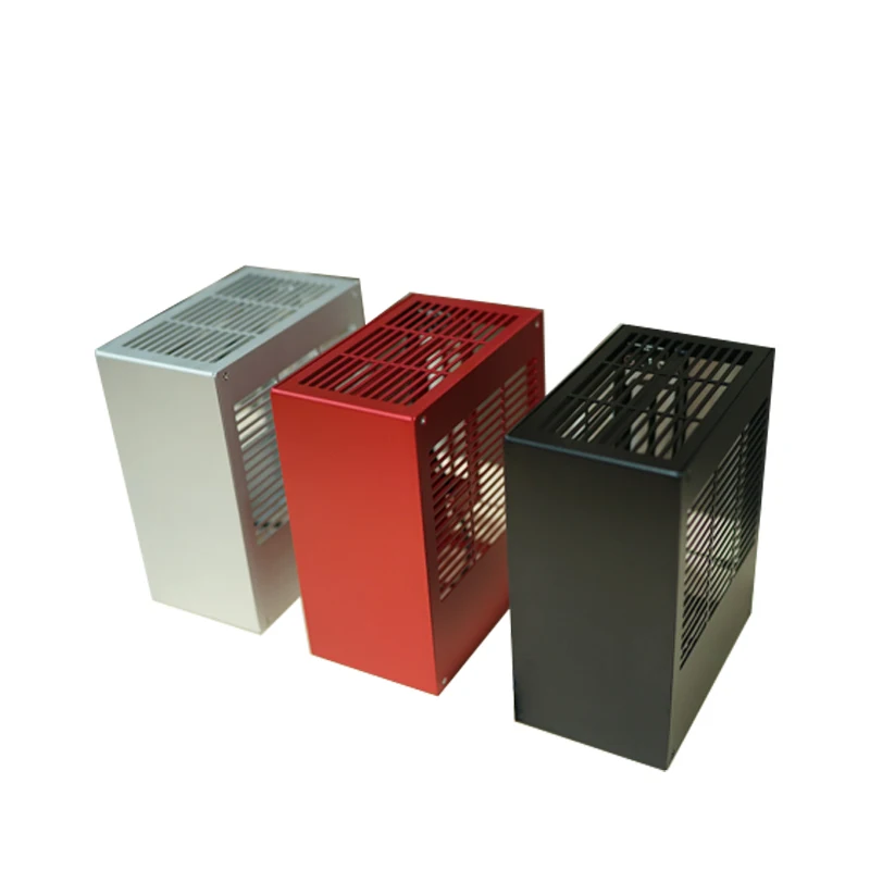 K39 полностью алюминиевый чехол для HTPC ITX с маленьким шасси игрового компьютера