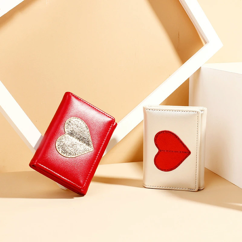 2020 Fashion Women Heart Card Holder PU Leather Mini Ladies Heart-shaped Business Cards Holder Wallet
2020 Fashion Women Heart Card Holder PU Leather Mini Ladies Heart-shaped Business Cards Holder Wallet