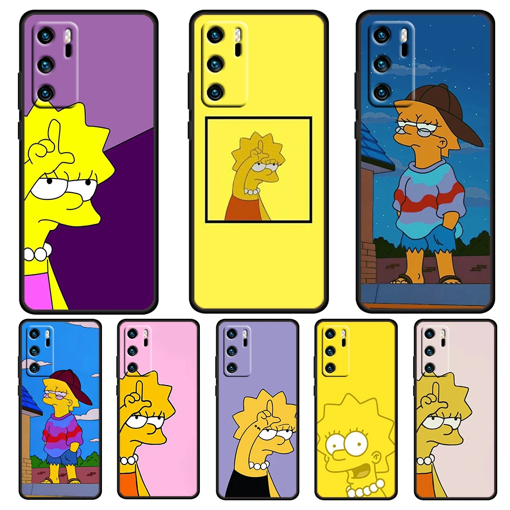 Simpsons sister funny For Huawei P50 P40 P30 P20 Pro Plus 5G 2019 E P10 P9 Lite mini 2017 Silicone Soft Black Phone Case
Simpsons sister funny For Huawei P50 P40 P30 P20 Pro Plus 5G 2019 E P10 P9 Lite mini 2017 Silicone Soft Black Phone Case