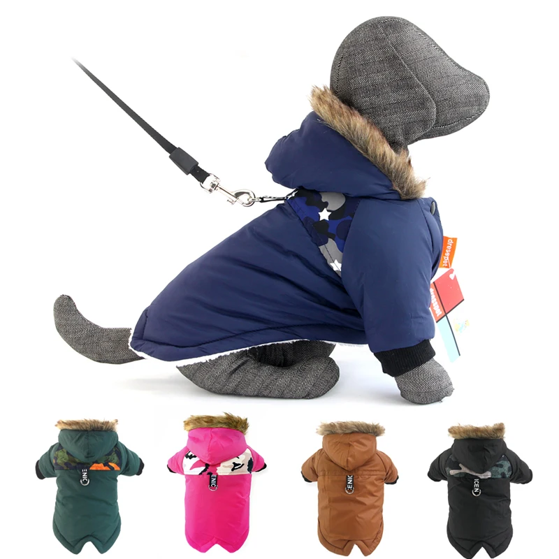 Winter Warm Dog Coat Pet Dog Clothes Windproof Dogs Jacket Thicker Cotton-Padded Clothing Chihuahua Bulldog Apparel Pet Supplies
Winter Warm Dog Coat Pet Dog Clothes Windproof Dogs Jacket Thicker Cotton-Padded Clothing Chihuahua Bulldog Apparel Pet Supplies