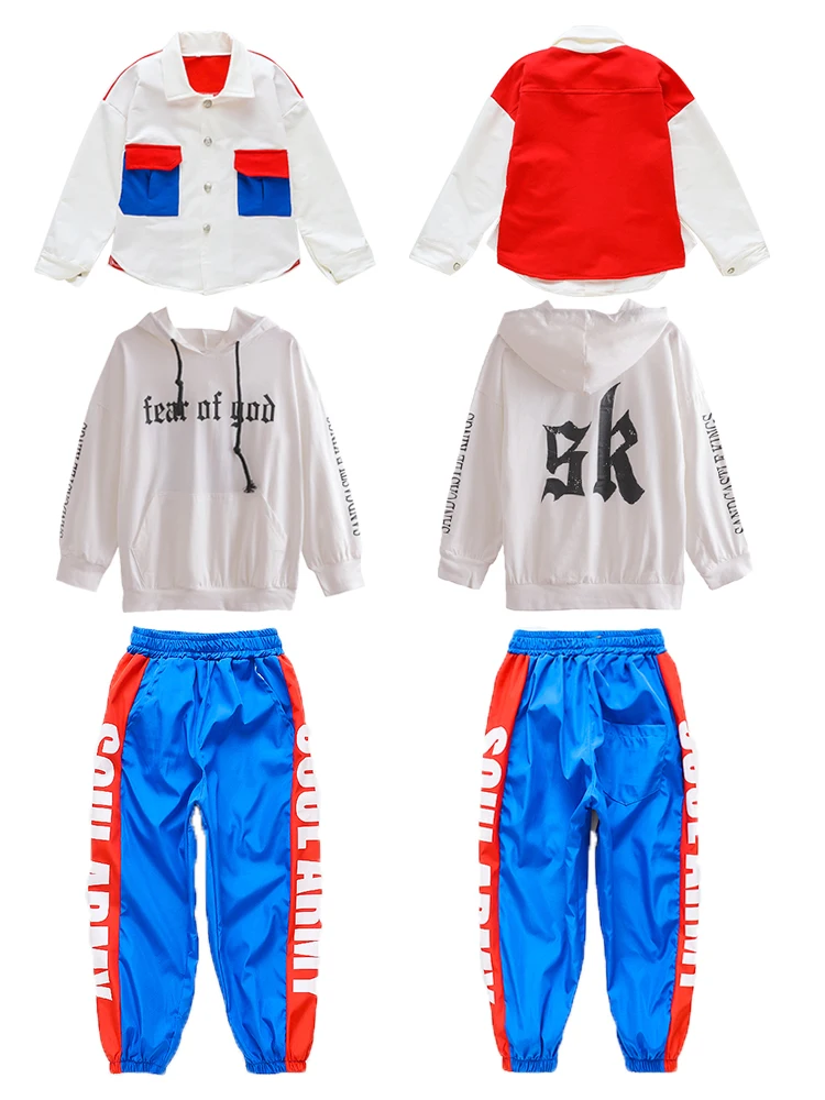 Children Hip Hop Clothing Jacket Outfits Sweatshirt Tops Jogger pants clothing Girls Boys Jazz Dance Costume Stage Wear Clothes
Children Hip Hop Clothing Jacket Outfits Sweatshirt Tops Jogger pants clothing Girls Boys Jazz Dance Costume Stage Wear Clothes